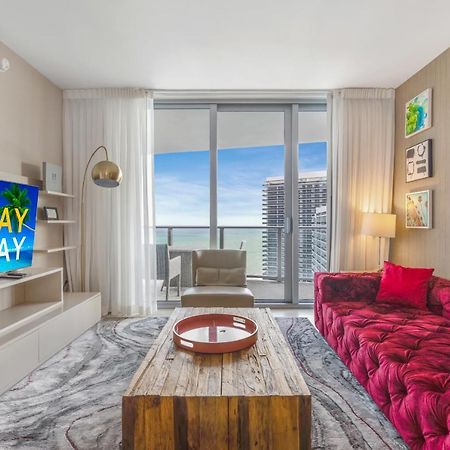 Seashore Resort - 2 Bedroom Right On The Beach Direct Ocean-View With Amenities On The Rooftop Голливуд Экстерьер фото