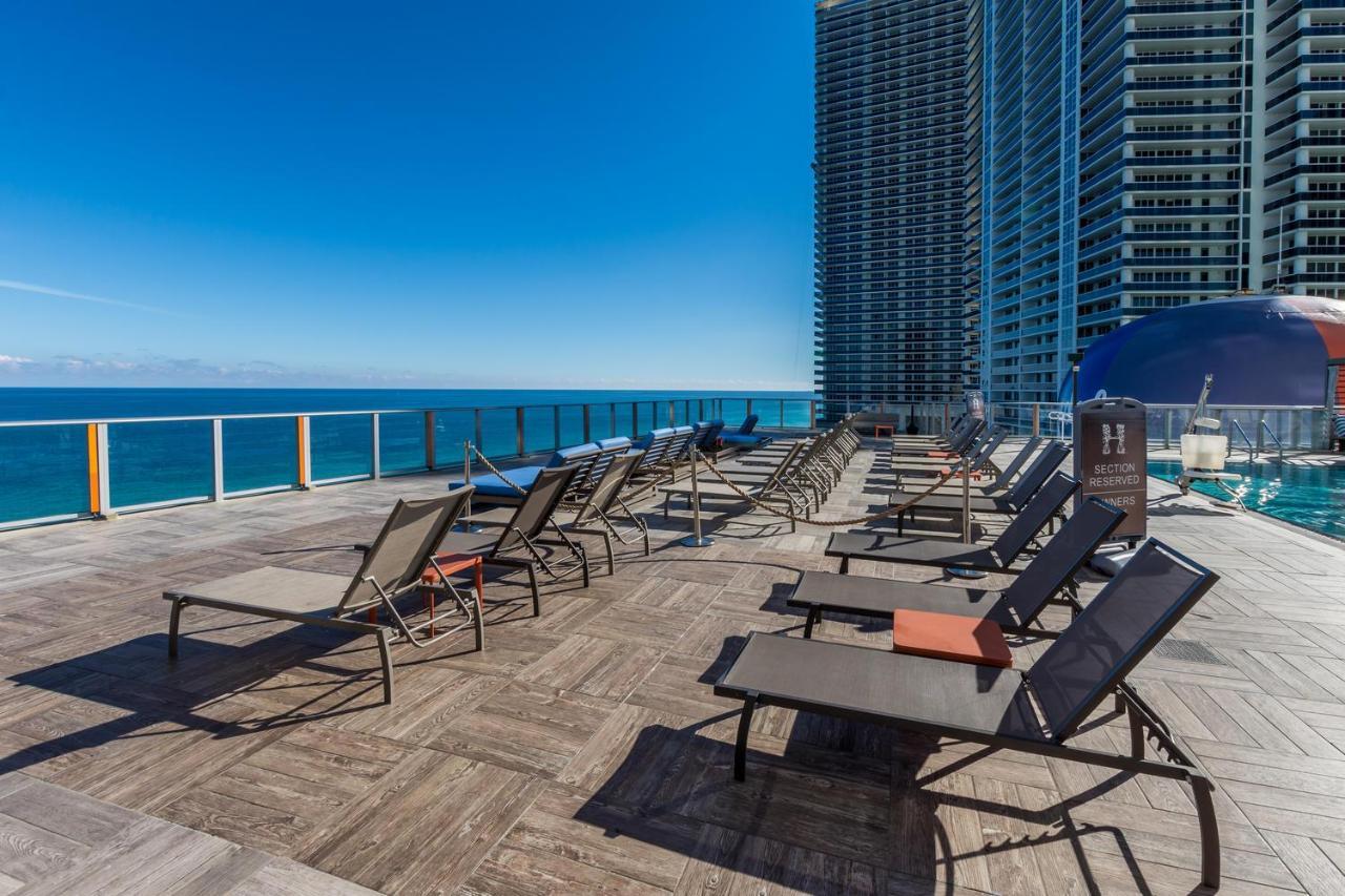Seashore Resort - 2 Bedroom Right On The Beach Direct Ocean-View With Amenities On The Rooftop Голливуд Экстерьер фото