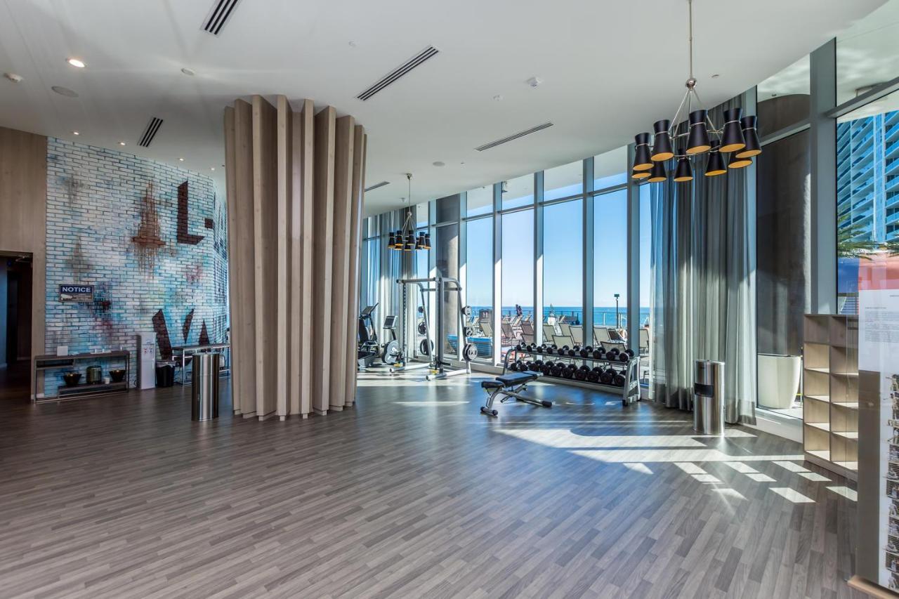 Seashore Resort - 2 Bedroom Right On The Beach Direct Ocean-View With Amenities On The Rooftop Голливуд Экстерьер фото