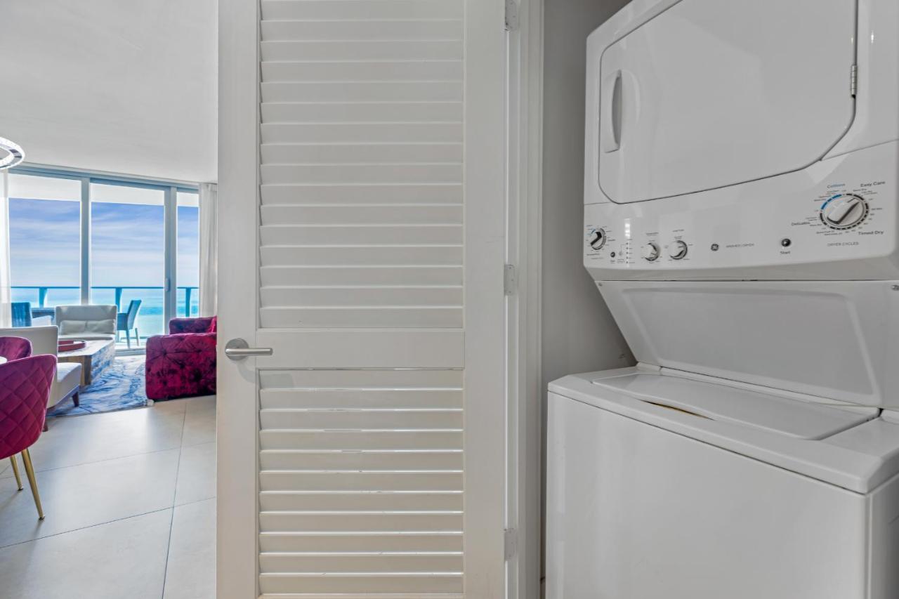 Seashore Resort - 2 Bedroom Right On The Beach Direct Ocean-View With Amenities On The Rooftop Голливуд Экстерьер фото