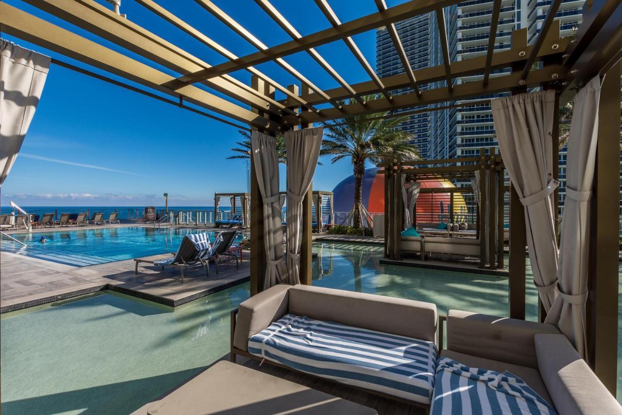 Seashore Resort - 2 Bedroom Right On The Beach Direct Ocean-View With Amenities On The Rooftop Голливуд Экстерьер фото